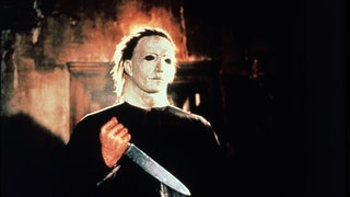 Der Mörder Michael Myers aus dem Film "Halloween - Die Nacht des Grausen"