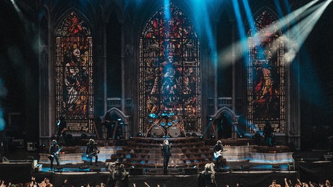 ein Konzert der Metal-Band Ghost