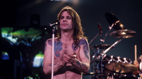 Ozzy Osbourne bei einem Konzert