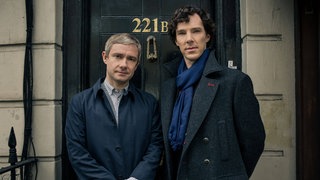 Martin Freeman und Benedict Cumberbatch als Watson und Sherlock Holmes in "Sherlock" (2010)