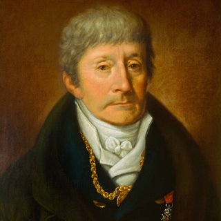 Antonio Salieri, Komponist (1750-1825). Porträt von Joseph Willibrord Mähler, 1825.