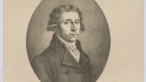 Antonio Salieri, Porträt von Heinrich Eduard von Wintter (Datum unbekannt)