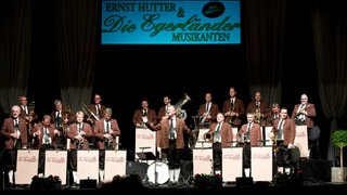 Ernst Hutter und die Egerlaender Musikanten bei einem Konzert im Admiralspalast in Berlin (Aufnahmedatum: 2016)