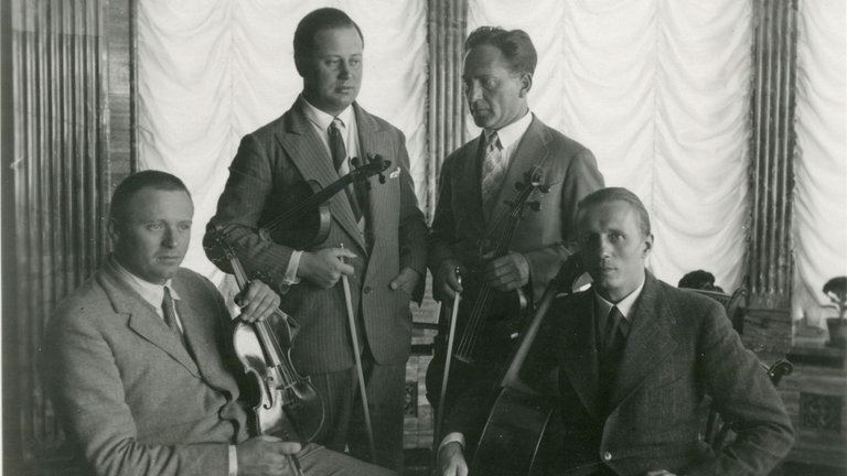 Das Busch-Quartett - Adolf Busch, Gösta Andreasson, Karl Doktor und Hermann Busch