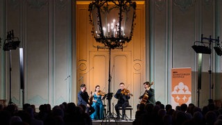 Das Casal Quartett auf der Bühne