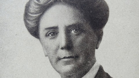 Portraitaufnahme von Ethel Smyth