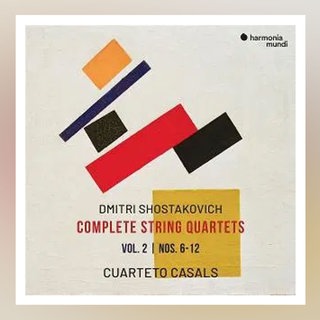 Album-Cover: Schostakowitsch Quartette mit dem Cuarteto Casals