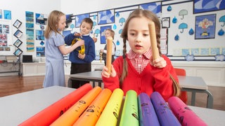 Symbolbild: Musikunterricht an Grundschulen