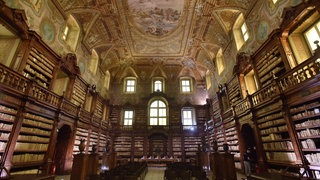 Die Biblioteca dei Girolamini in Neapel