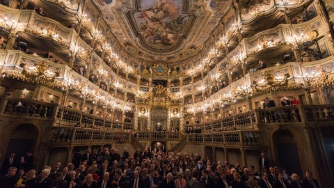 Saal des Markgräflichen Opernhauses Bayreuth