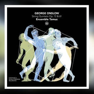 Album-Cover: Streichquintette von George Onslow mit dem Ensemble Tamuz