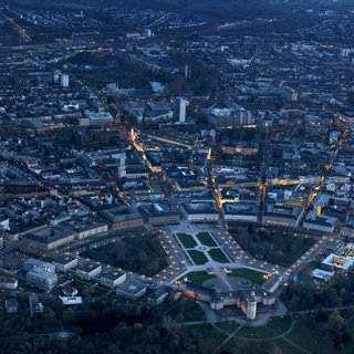 Karlsruhe von oben