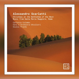 CD-Cover: Weihnachtsmesse für Santa Maria Maggiore von Alessandro Scarlatti