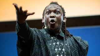 Der Cellist Abel Selaocoe