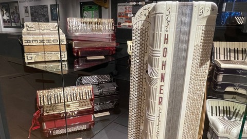 Akkordeon im Trossinger Harmonikamuseum