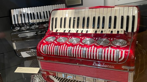 Akkordeon im Trossinger Harmonikamuseum