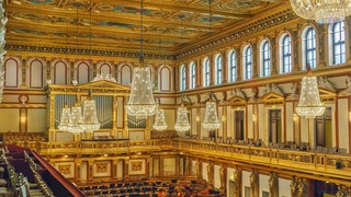 Der Große Goldene Saal im Musikverein ist ein Konzertsaal im Wiener Bezirk.