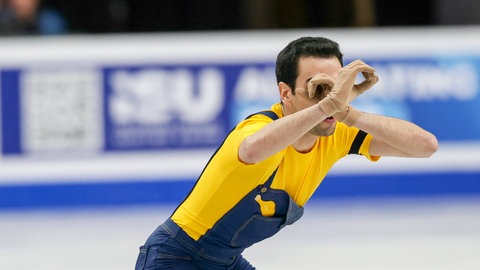 Tomas-Llorenc Guarino Sabate beim Eiskunstlaufen