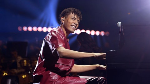 Louis Philippson am Flügel