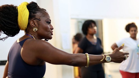 Tanzlehrerin Rainha Vânia Oliveira