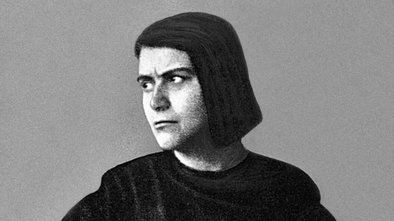 Undatierte Aufnahme der deutschen Schriftstellerin Else Lasker-Schüler (1869-1945).