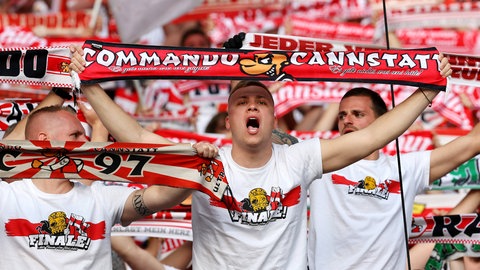 VfB Fans beim DFB Pokal