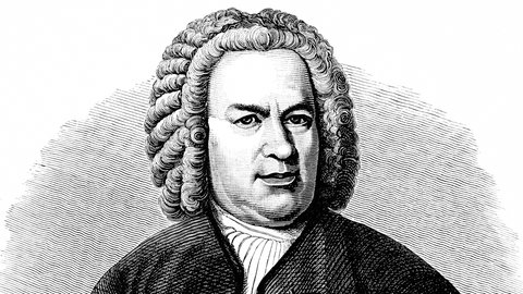 Illustration von Johann Sebastian Bach