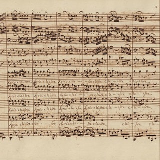 Ausschnitt aus der Missa in g-Moll, BWV 235