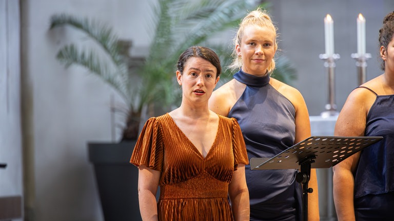 Das Vokalensemble Lyyra bei RheinVokal 2025 in der Christuskirche, Andernach am 19.07.2025