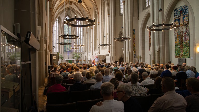 Das Vokalensemble Lyyra bei RheinVokal 2025 in der Christuskirche, Andernach am 19.07.2025