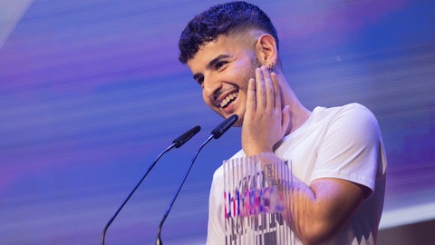 Baran Kok bei der Verleihung der VideoDays Festival Awards 2025