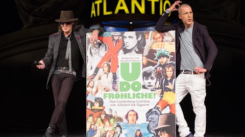 Benjamin von Stuckrad-Barre und Udo Lindenberg