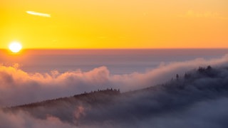 Sonnenaufgang am Feldberg