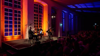 Das Signum-Quartett beim Konzert in Schwetzingen