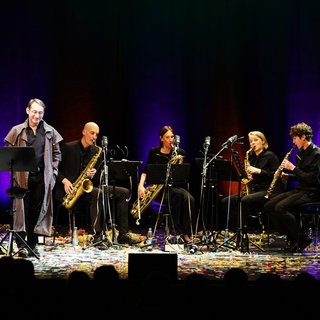 Boris Aljinovic und das clair-obscure saxophonquartett