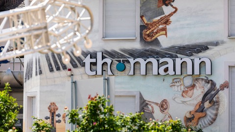 Logo des Musikhändlers Thomann