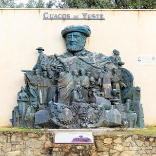 Gedenkskulptur für den römischen Kaiser Karl V.