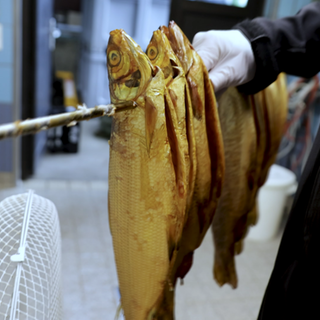 Geräucherte Felchen