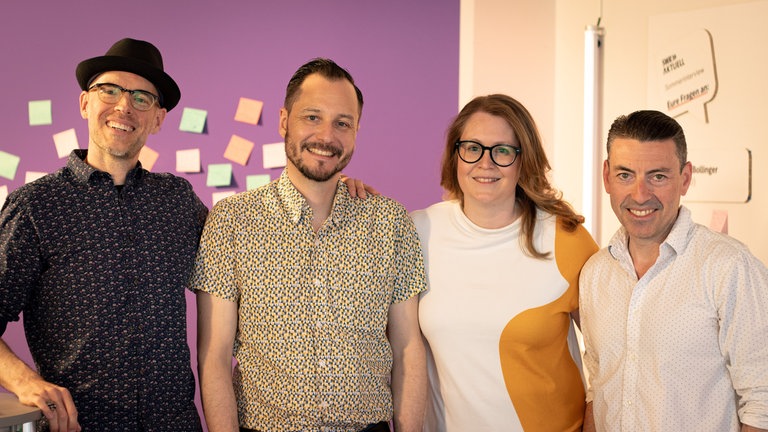 Ein Besuch im SWR PopUp Studio in der Mainzer Altstadt.