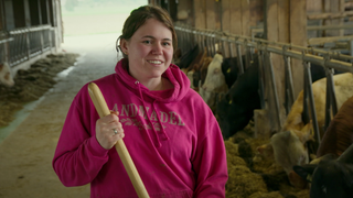 Landwirtin mistet Kuhstall aus