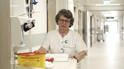 Krankenschwester Marion Schmid