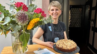Franziska Klimas, Inhaberin des Café Freude in Mainz | Franziska Klimas erlebt durch ihre Selbständigkeit neue Freiheiten