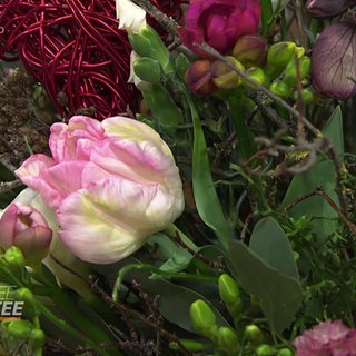 Blumenstrauß zum Valentinstag