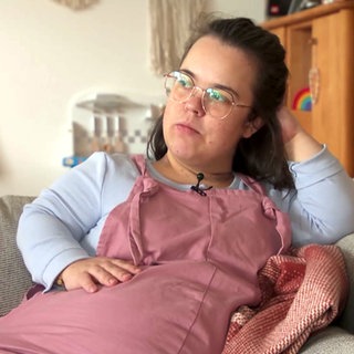 Nadine ist schwanger