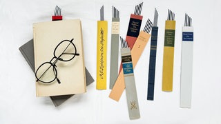 Lesezeichen aus alten Büchern