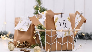 Adventskalender aus Papier