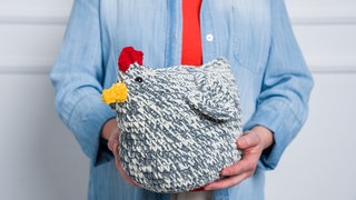 gehäkeltes Huhn