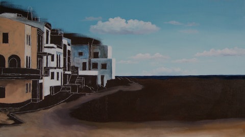 Gemälde Urlaubsküste