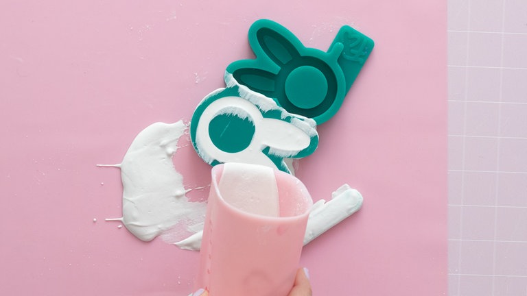 Osterhäschen aus Gießmasse