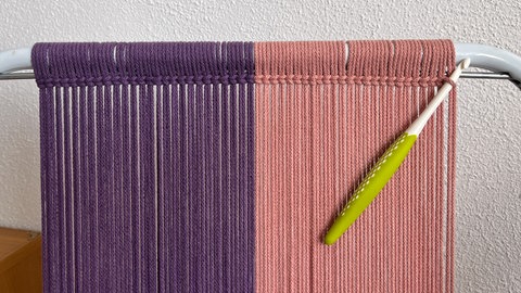 Alten Gartenstuhl neu bespannen